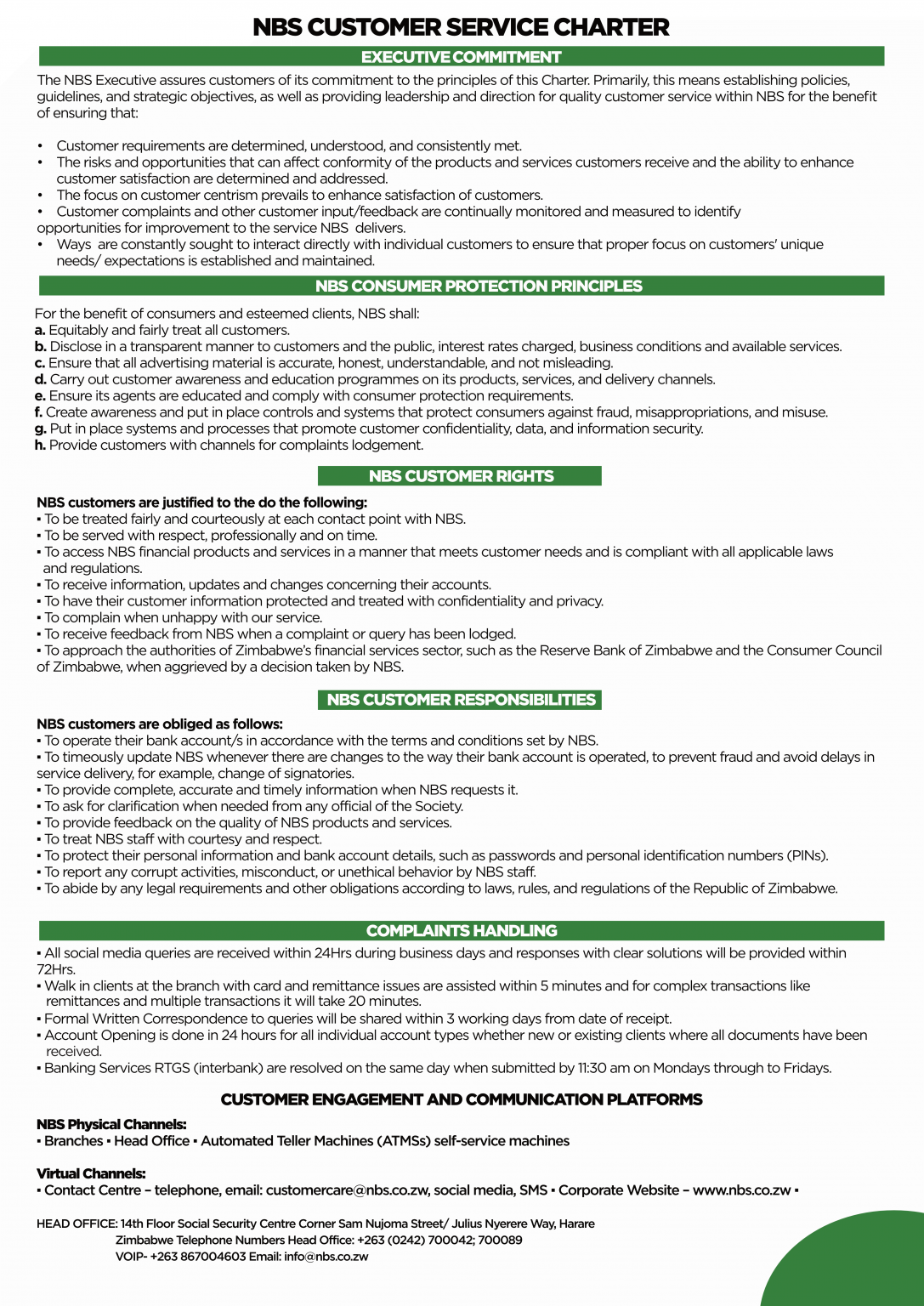 National Building Society (NBS) | Building Communities in Zimbabwe